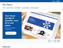 Tablet Screenshot of ourtesco.com